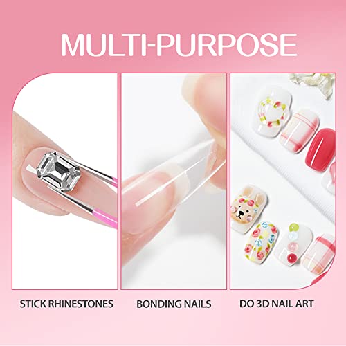 Professional Acrylic Nail Kit with Smooth Finish and Air Bubble Prevention Tools - Image 4