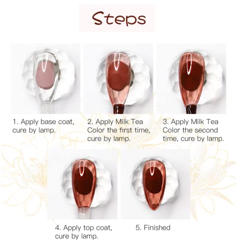 Amber Nail Polish: Shiny and sophisticated, perfect for any occasion. - Image 7