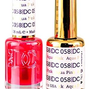 Aqua Pink Polish: vibrant and trendy nail color.