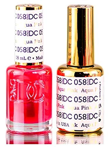 Aqua Pink Polish: vibrant and trendy nail color.
