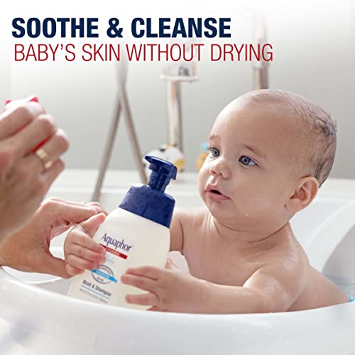 Aquaphor Gentle Cleansing Body Wash and Shampoo 12 oz for Sensitive Skin - Image 4