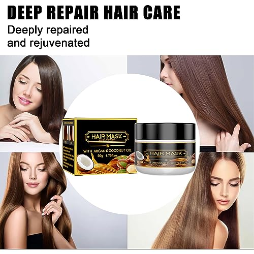 Argan Oil Hair Mask for Moisture Repair - Image 2