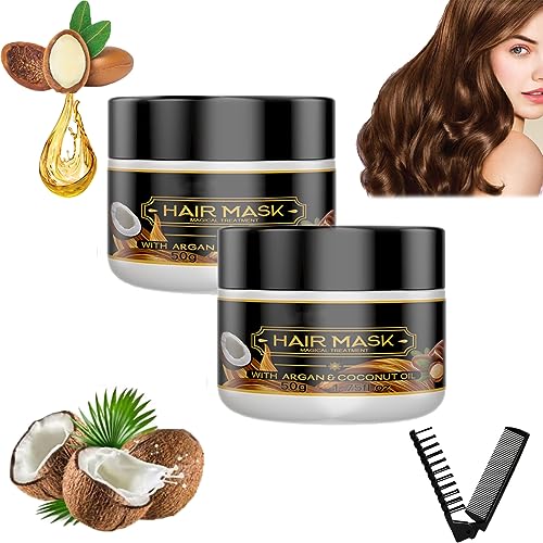 Argan Oil Hair Mask for Silkier Hair