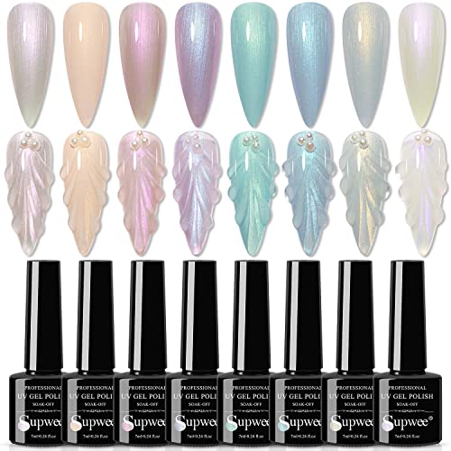 Aurora Gel Nail: Long-lasting, vibrant gel manicures.