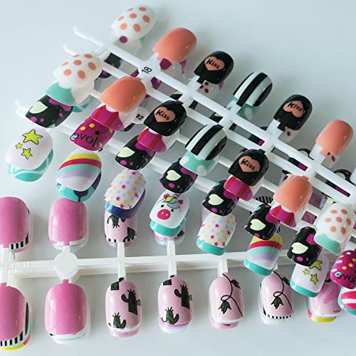 Autism Awareness Themed Acrylic Nails Design Kit for Creative Self-Expression and Style - Image 7