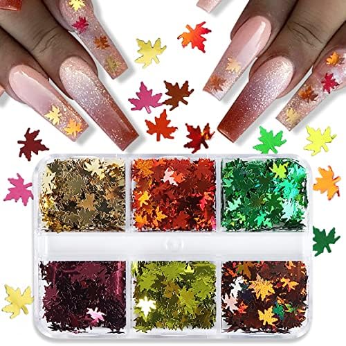 Autumn Acrylic Nail Designs: Shorter version. - Image 3