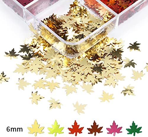 Autumn Acrylic Nail Designs: Shorter version. - Image 5