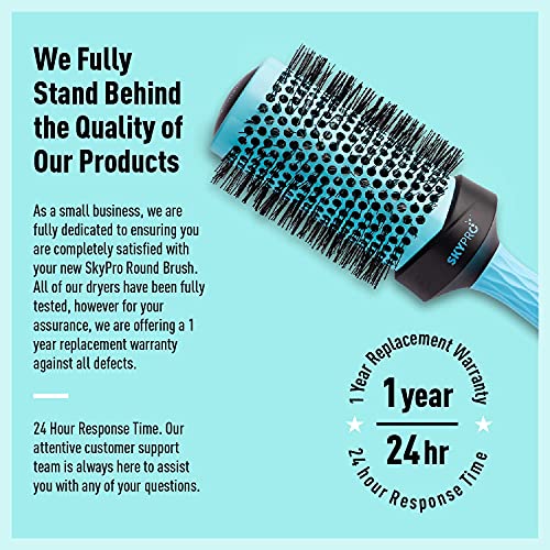 Babyliss 1.5-Inch Round Brush Blow Dryer for Fast, Effortless Hair Styling - Image 7