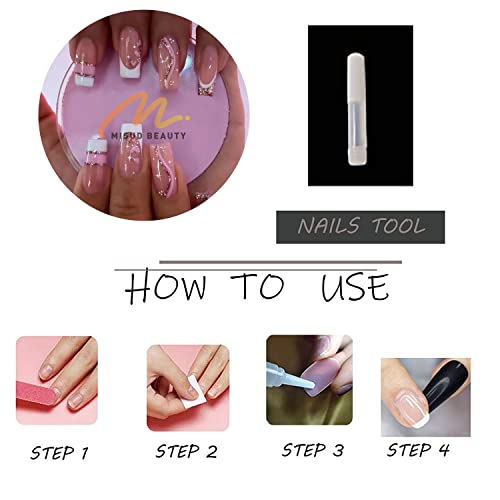 ?Ballerina Pink Acrylic Nails? - Image 6