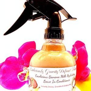 Nourishing Banana Hair Spray for Strong, Shiny, Healthy Hair - 8 oz Bottle