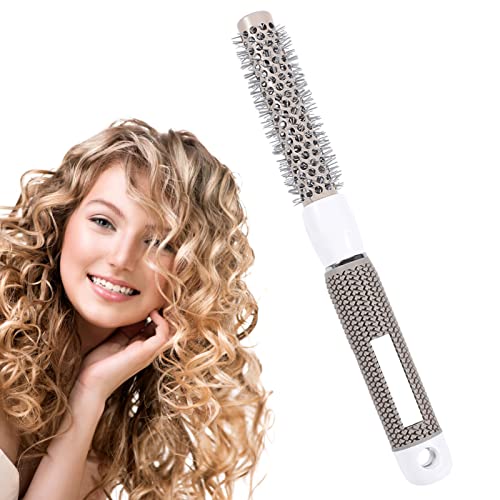 Bio Ionic Round Brush for Smoothing and Styling Hair with Ceramic Technology 2 Inch