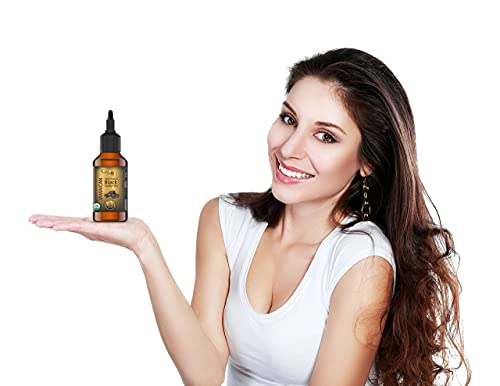 8 oz Black Castor Oil and Chebe Hair Cream for Intense Moisture and Growth - Image 3