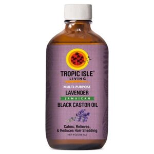 Nourish & Grow 8 oz Black Castor Oil for Hair Loss Thinning Hair Treatment