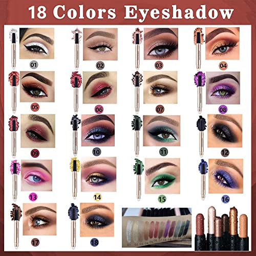 Black Cat Eye with Black Eyeshadow - Image 6