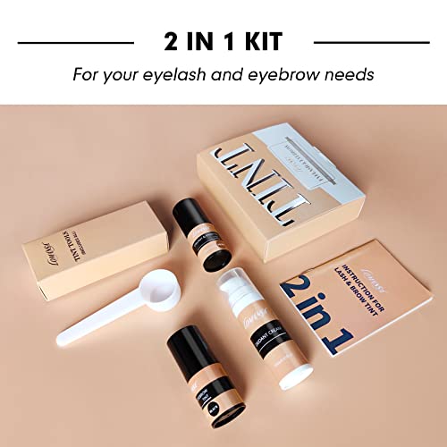 Black Hair Eyebrow Color Kit for Perfect Matching Shades and Easy Application - Image 8
