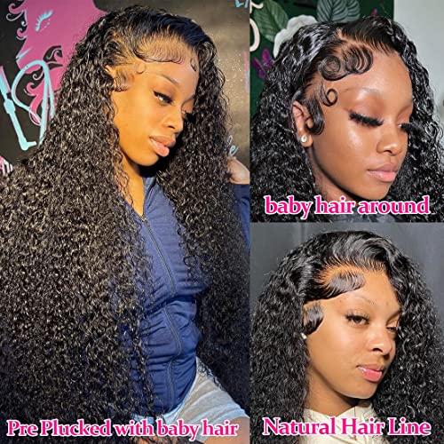 Black Lace Front Wig: Human Hair - Image 2