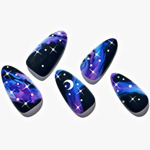 Black Matte Acrylic Nails