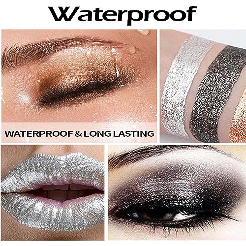 Black Smokey Eyes with Black Eyeshadow - Image 2