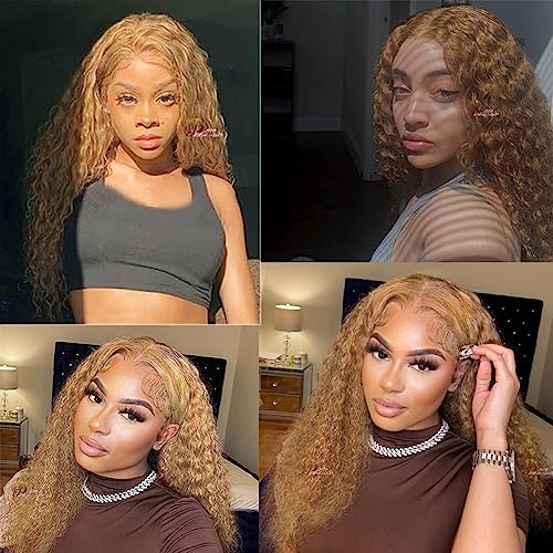 Blonde Curly Human Hair Wig - Image 2