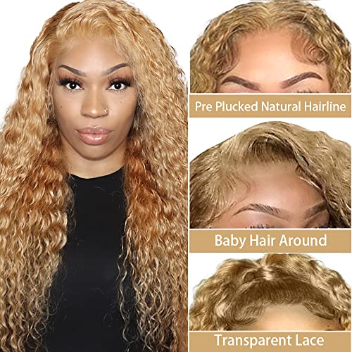 Blonde Curly Human Hair Wig - Image 6