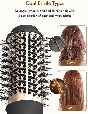 1.5-inch Lightweight Blow Dryer Brush for Effortless Styling - Image 6