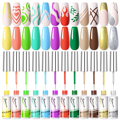 Deco Nail Polish: Art-inspired colors for chic nails.