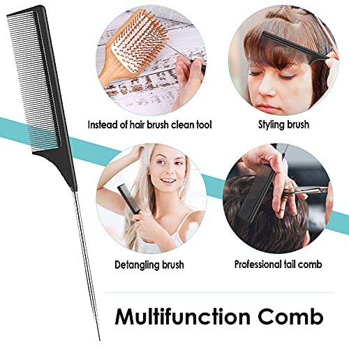 Eco-friendly bamboo hair brush for sustainable styling. - Image 6