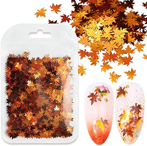 Fall-themed gel nail designs for autumn season. - Image 5