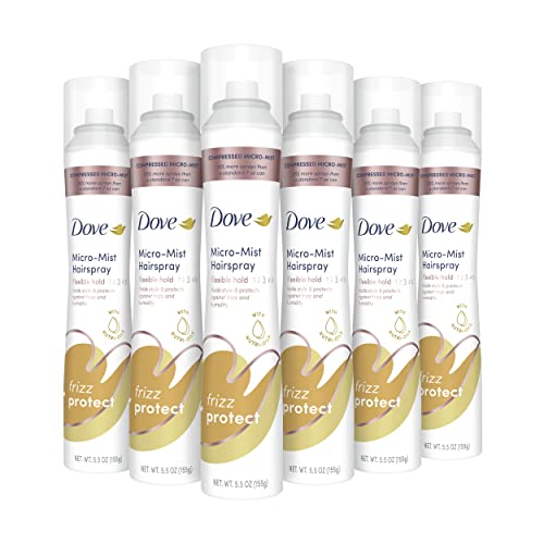 Flexible hold hair spray for lightweight styling.