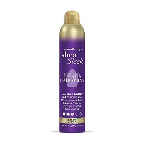Frizz-fighting hair products for humidity.
