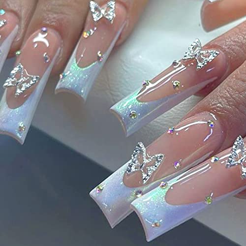 Glitter Acrylic Nails