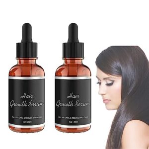 Hair serum for black hair.