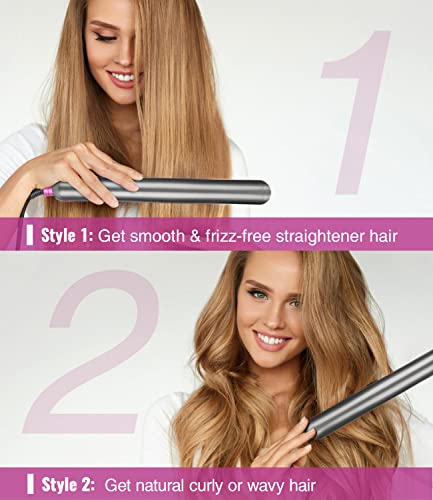 5-Piece Professional Hair Styling Tool Set Dryer Straightener Curling Iron All Hair Types - Image 2