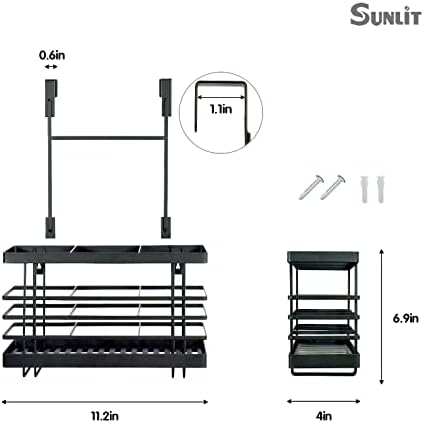 Hair tool organizer for blow dryer and curling iron. - Image 2