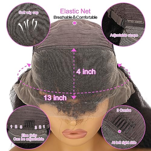 ?Human Hair Afro Curl Lace Front Wig? - Image 5