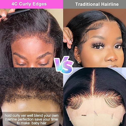 ?Human Hair Afro Curl Lace Front Wig? - Image 2