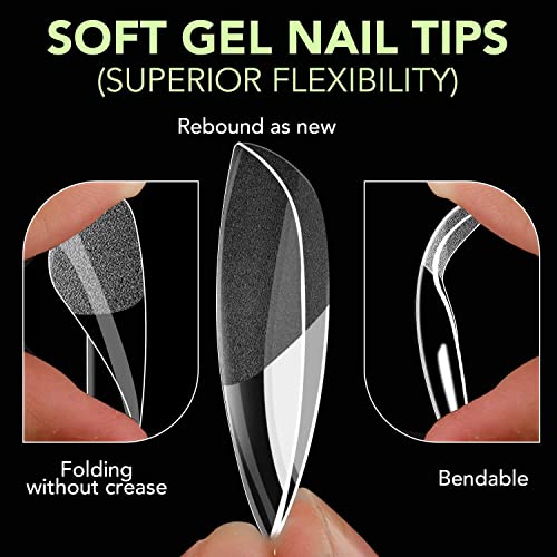 Long Acrylic Nails: 8 Inches - Image 3