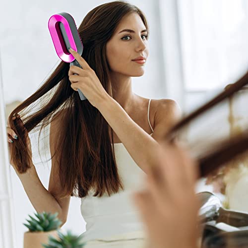 Purple amethyst hair brush for luxurious styling. - Image 5