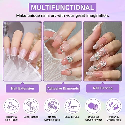 Simple Acrylic Nail Application - Image 4
