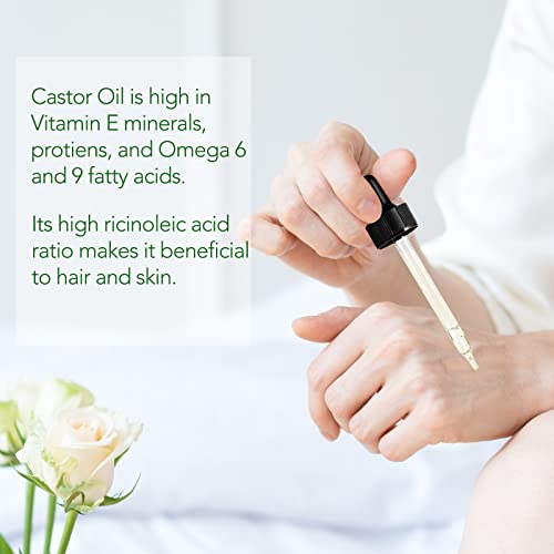 SJ Creations Castor Oil Hair Serum 100ml for Healthy Shiny Hair - Image 7