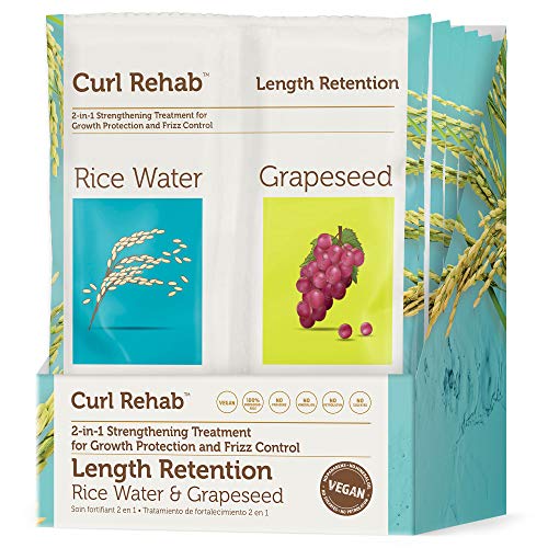 ?Strengthens hair and prevents breakage with mask?