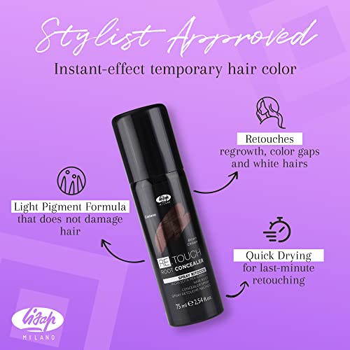 Temporary black hair spray for quick color change. - Image 2