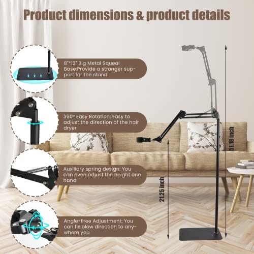 TV Blow Dryer Stand for hands-free styling. - Image 6
