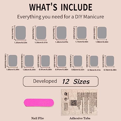 Vibrant Blood Red Acrylic Nail Design Kit - 24 Piece Set - Image 6