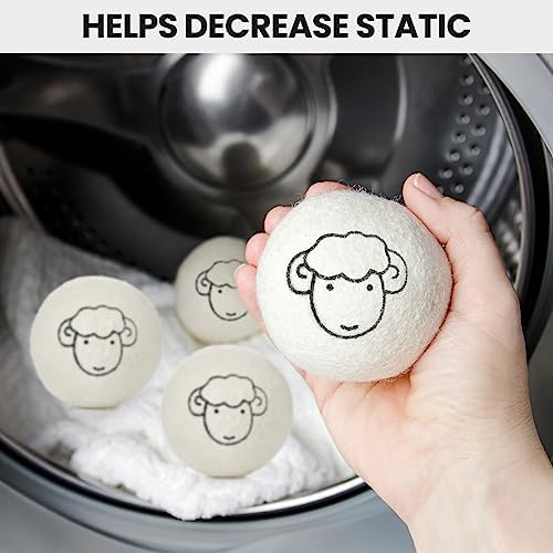 Wrinkle-reducing dryer balls for laundry. - Image 5
