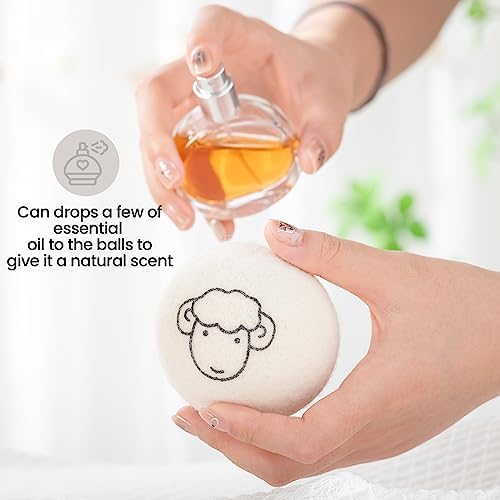 Wrinkle-reducing dryer balls for laundry. - Image 4