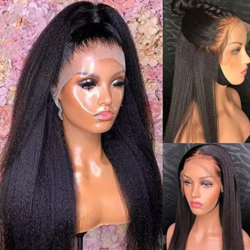 Yaki Human Hair Wig - Natural Texture, Comfortable Fit, Ready to Wear