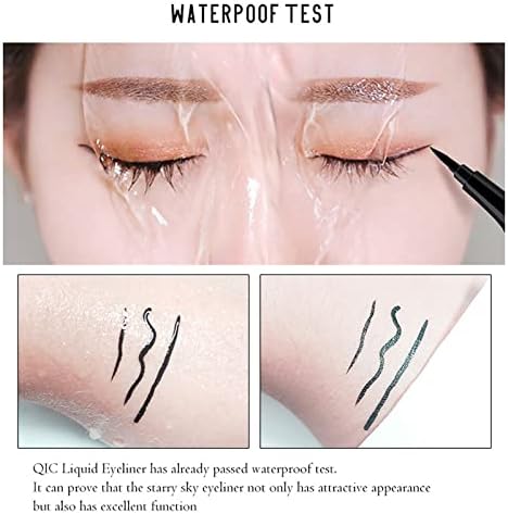 Bold Yellow Black Eyeliner Kit, Effortless Application for Stunning Eye Looks - Image 8