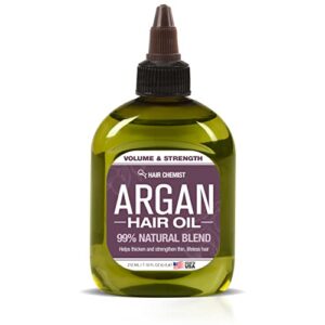 Youthful hair with Anti Ageing Hair Oil.