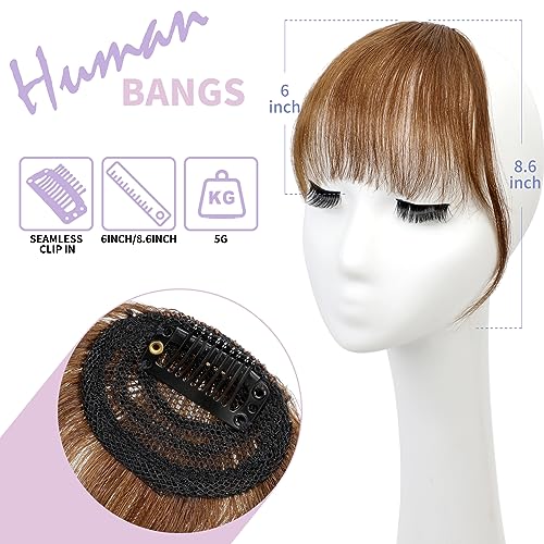 Women's Natural Human Hair Toupee 10x12 inch Brown - Image 3